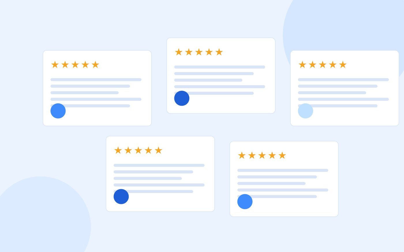 Client reviews